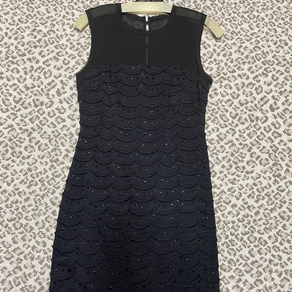 Artelier Nicole Miller black dress Sz 4